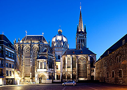 大教堂,皇家,世界遗产,北莱茵-威斯特伐利亚,德国,欧洲