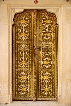 门,比卡内尔,堡垒,拉贾斯坦邦