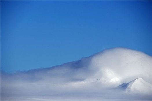 南极,南极半岛,顶峰,岛屿,云,形状,高度,风