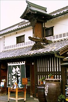 日本,传统,日本米酒,店