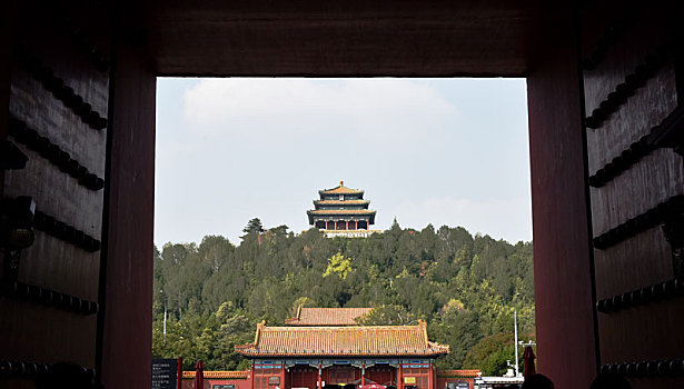 北京故宫秋日即景