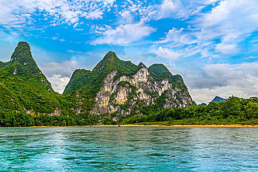 桂林,阳朔,漂亮,风景,山,河