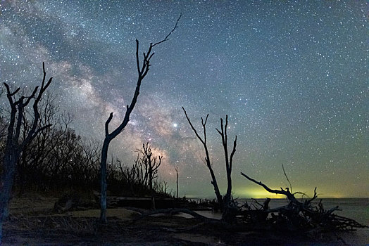 兴凯湖星空银河