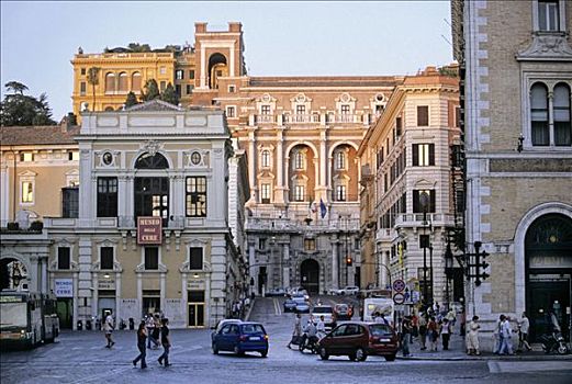 邸宅,威尼斯广场,罗马,拉齐奥,意大利,欧洲