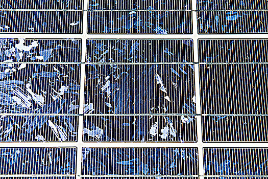 太阳能电池板,横图,排