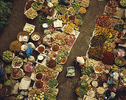 菜市场,中央市场,哥打巴鲁,马来西亚