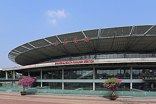 上海南站,日景图