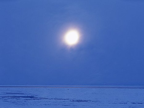 月光,冰