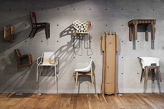 展示室,伦敦,展示,椅子,墙壁