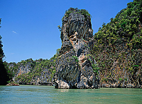岛屿,攀牙,湾,泰国