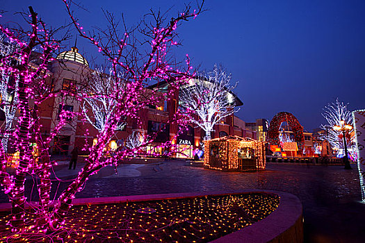 北京城市夜景