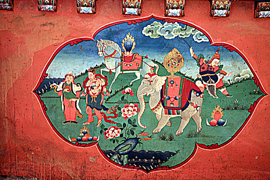 桑耶寺壁画