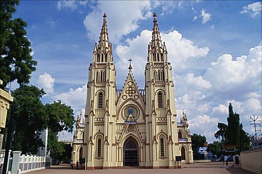教堂,马杜赖,泰米尔纳德邦,印度