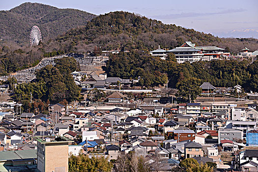 斑点,城堡,日本