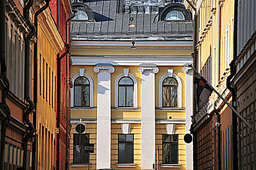 老,参议院,建筑,赫尔辛基,芬兰,欧洲