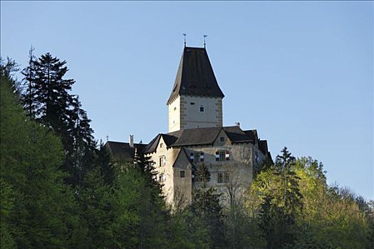 城堡,自然公园,下奥地利州,奥地利,欧洲