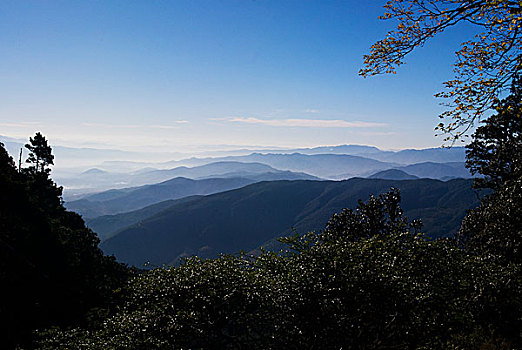 鸡足山远眺