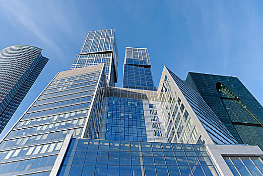 摩天大楼,复杂,莫斯科,俄罗斯