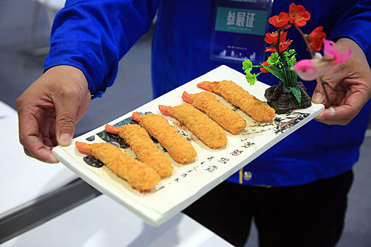 2023中国,日照,海洋食品预制菜发展大会开幕,市民流连忘返品尝特色美食