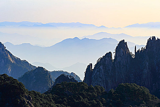 日出黄山