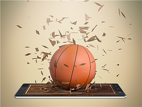 篮球,新,沟通,科技