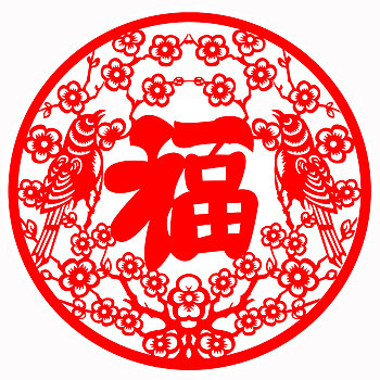 中国福剪纸