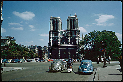 巴黎,法国,建筑,教堂,历史