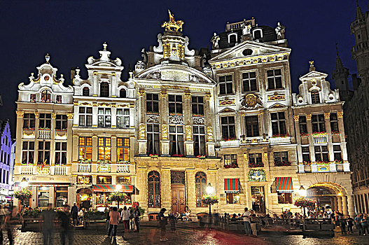 市政厅,大广场,中心,布鲁塞尔,重要,旅游,纪念,地标,比利时