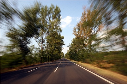 速度,道路