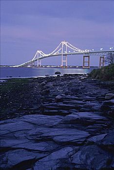 纽波特桥,纽波特,罗德岛,美国