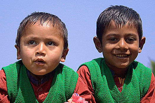 孩子,孤儿院,sos,库尔纳市,孟加拉,情人节,2008年