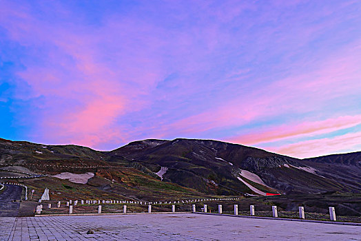 长白山东坡日出