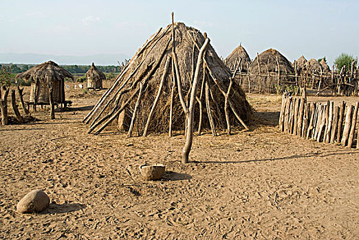 埃塞俄比亚,奥莫河,乡村