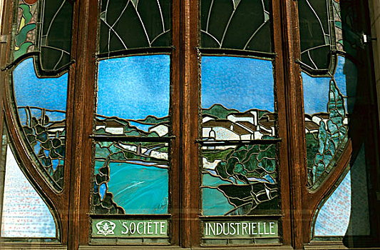 彩色玻璃窗,商会,洛林,法国