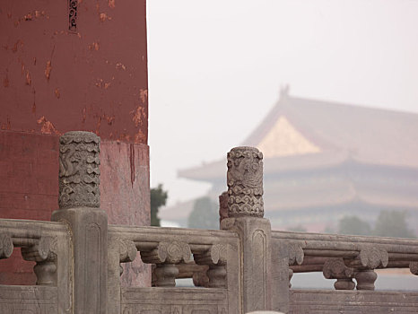 北京故宫,太庙,大殿