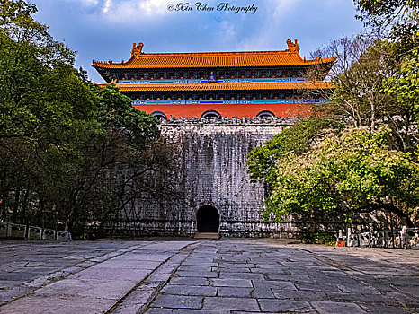 江苏省南京钟山风景名胜区－明孝陵,方城明楼