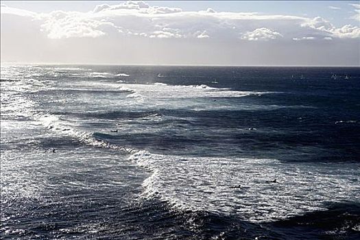 冲浪,海洋,夏威夷大岛,夏威夷,美国