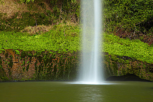 婚纱瀑,靠近,北岛,新西兰