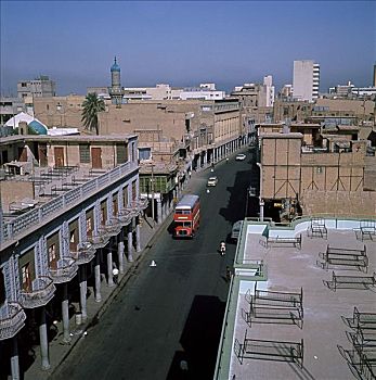 街道,巴格达,伊拉克