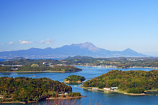 山,观测,熊本,日本