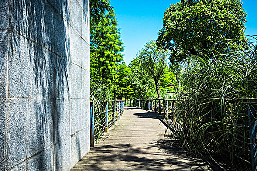 走道花园在曼谷,泰国