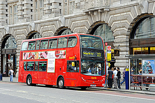 现代,双层巴士,巴士,伦敦双层巴士,伦敦,城市,英格兰,英国,欧洲
