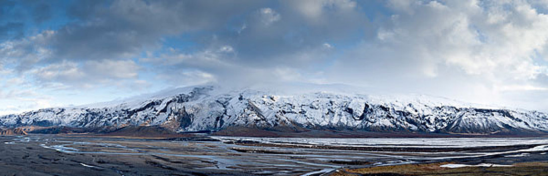 冰河,河,冰岛