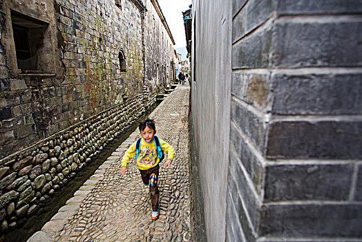 道路,小巷,鹅卵石