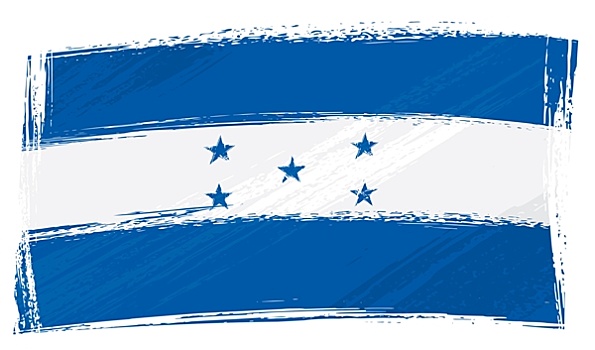 低劣,洪都拉斯,旗帜