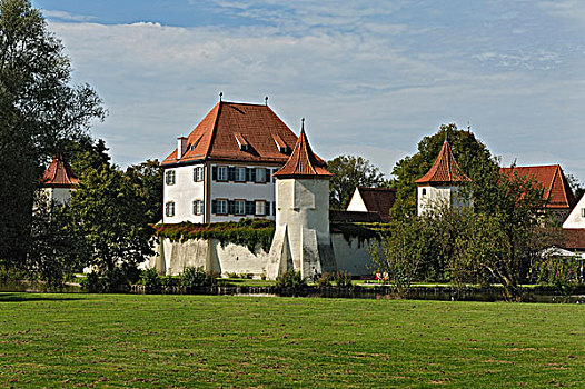 城堡,慕尼黑,巴伐利亚,德国,欧洲