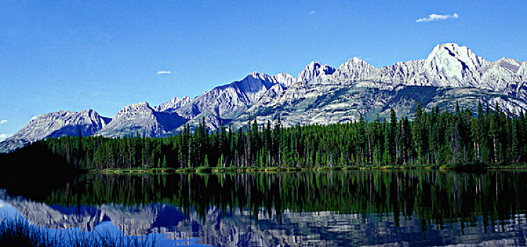 山景,湖