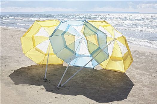 沙滩伞,安大略省,加拿大