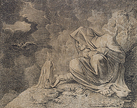 巫婆,1812年,艺术家