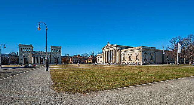 古代雕塑展览馆,慕尼黑,巴伐利亚,德国,欧洲